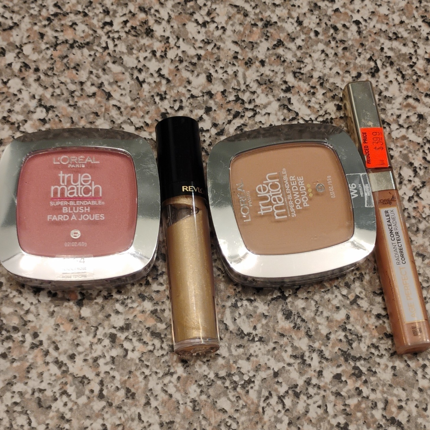 L’Oréal True Match Blush Powder Revlon Age Perfect Concealer NYX Full Size Lot