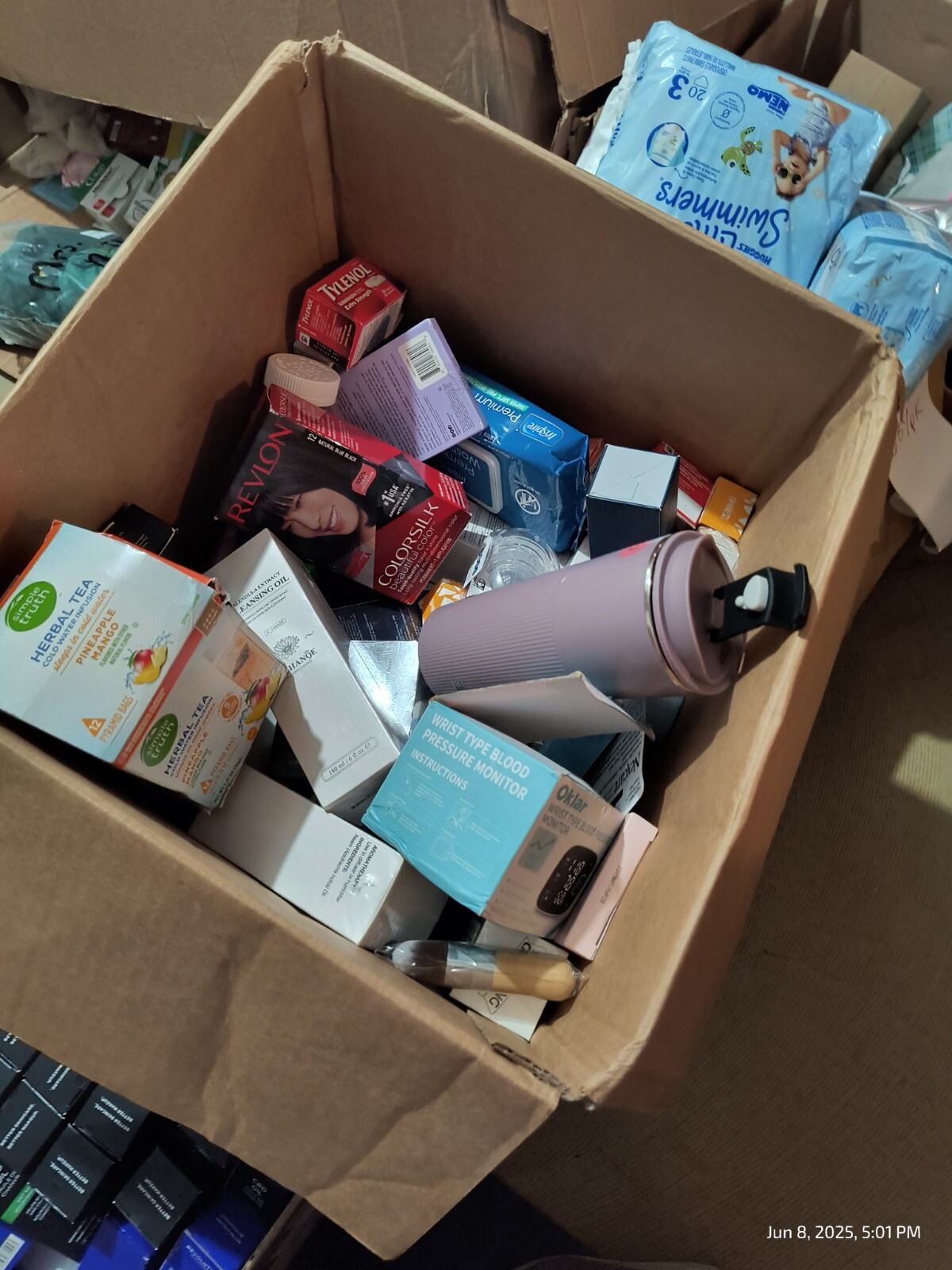 Beauty Skincare Lot 50+ Pieces Face Body Lip Eyes More Variety Box Amazon Brands