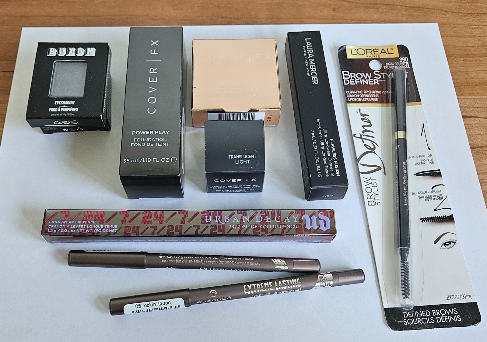 Makeup Lot (9) Laura Mercier Urban Decay Cover FX Various Items NEW