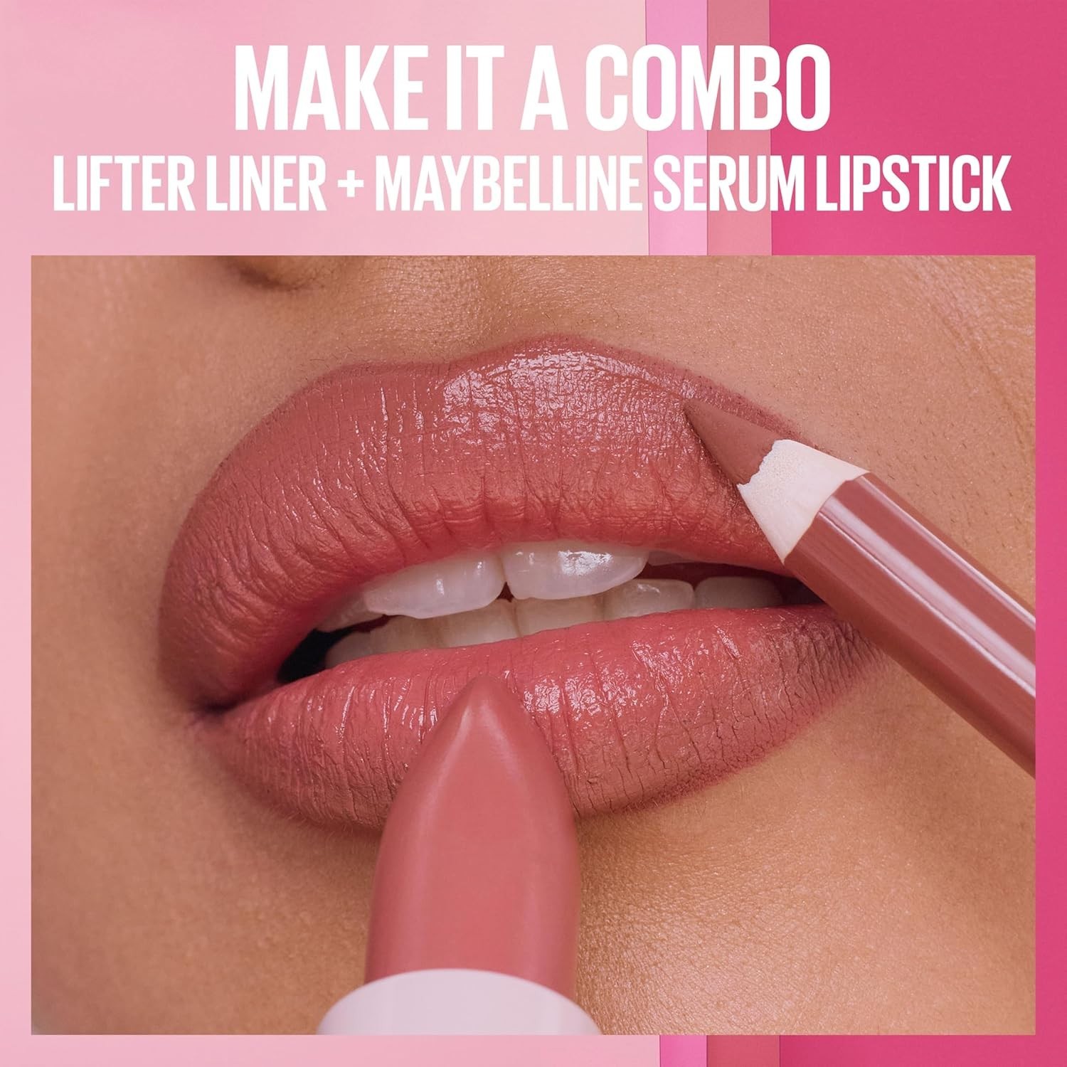 MAYBELLINE Serum Lipstick, Hydrating Lip Makeup with 8HRs of Lip Plumping oil