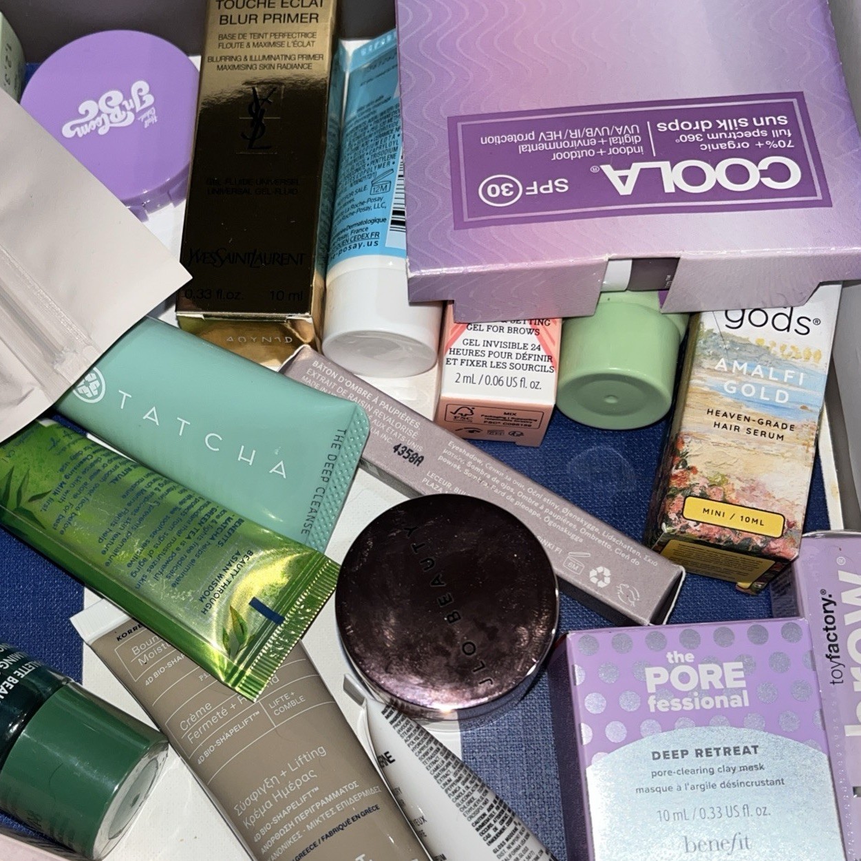 High End Beauty Bundle 100pcs Of Travel Sized Skin, Hair, Makeup & Perfumes