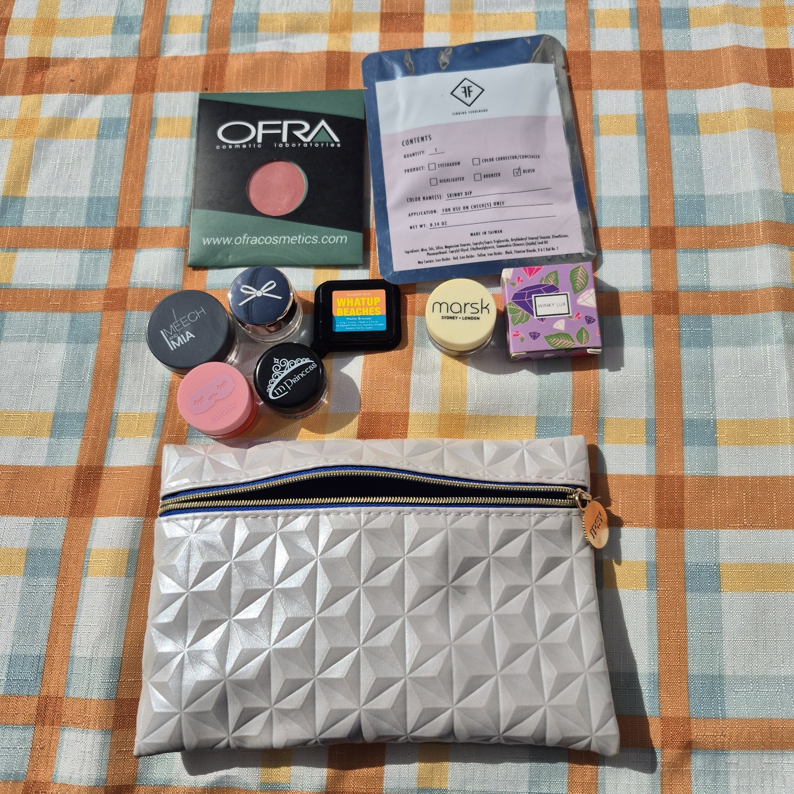 Ipsy Makeup Lot 10 Pieces Blush Bronzer Highlighter