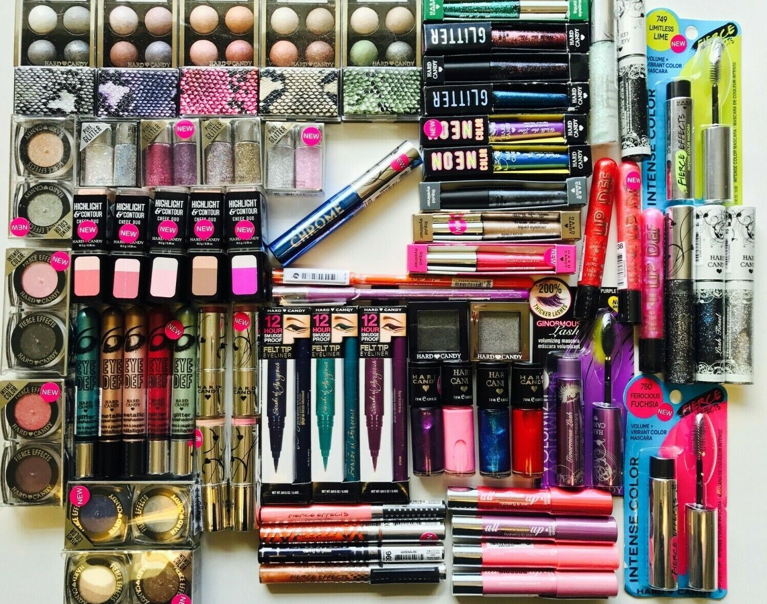 10 pc Hard Candy Makeup Lot Plus 1 BONUS PIECE FREE!! All Sealed!