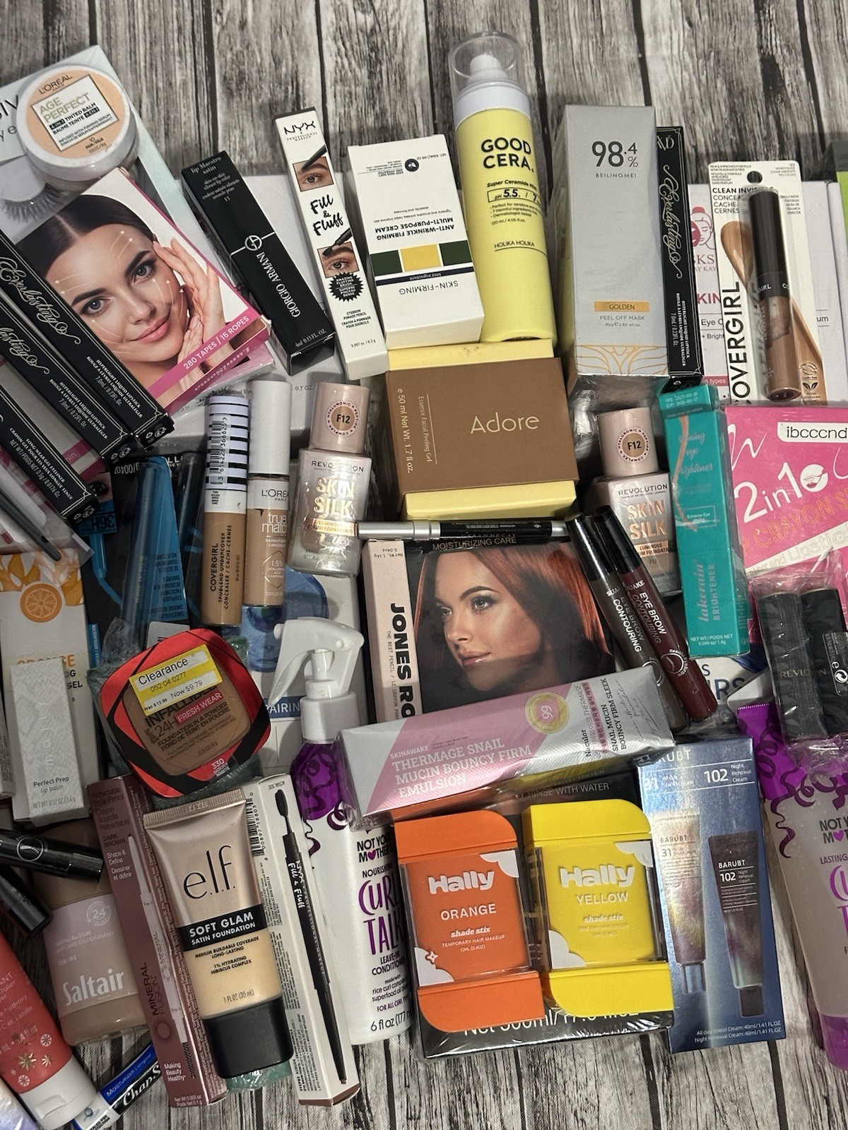 Mixed Lot of Makeup, Skincare, Fragrance, and Health Beauty Products Lot Of 100+