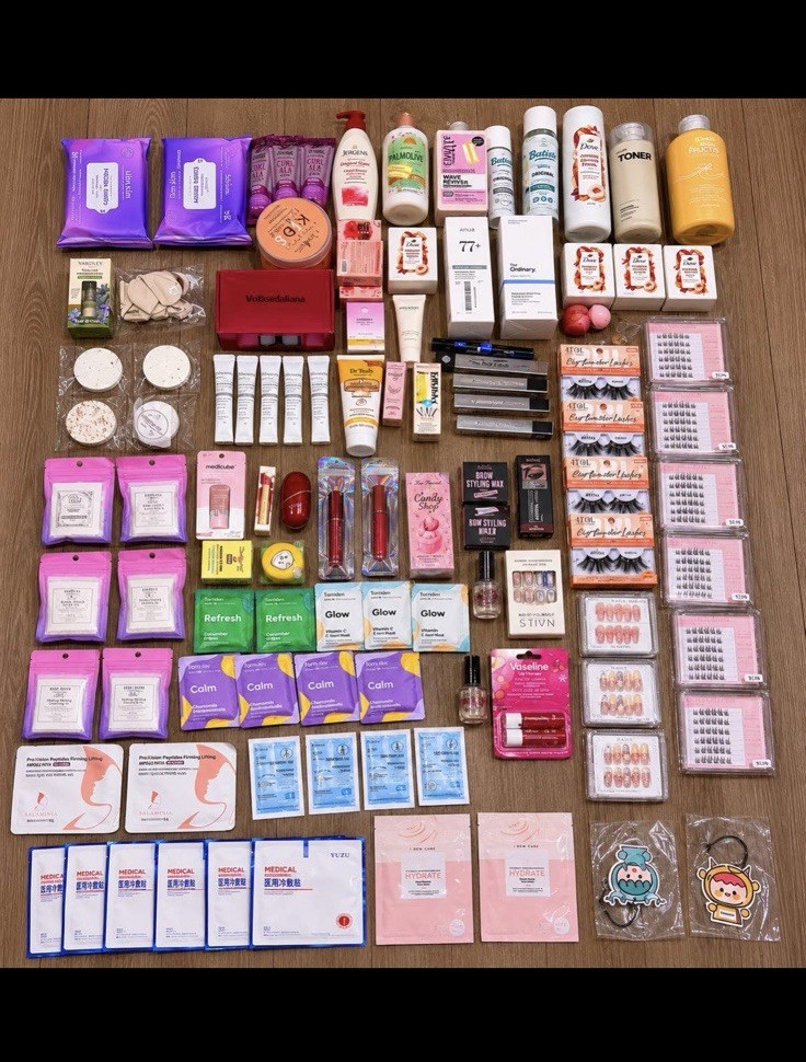 Assorted Beauty Makeup & Skincare Mixed Lot Sample, Travel & Full Size