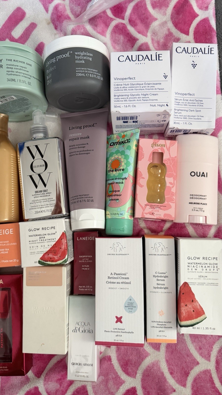 Assorted Full Size Beauty Lot: makeup, skincare , haircare