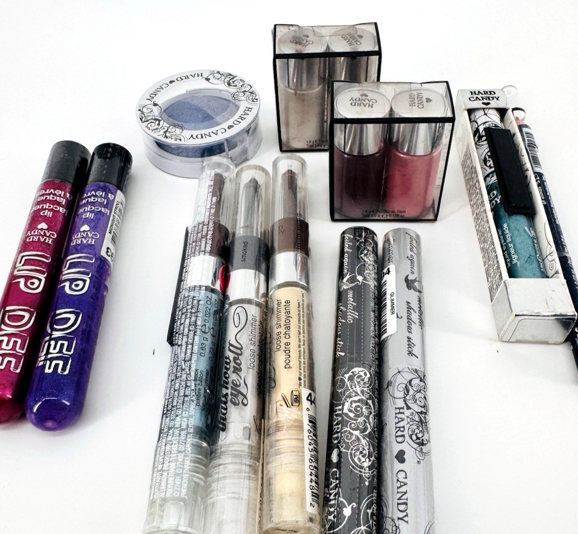 Lot Of Makeup Hard Candy Eyeshadow, Lip Gloss, Liner, New & Sealed FREE Shipping