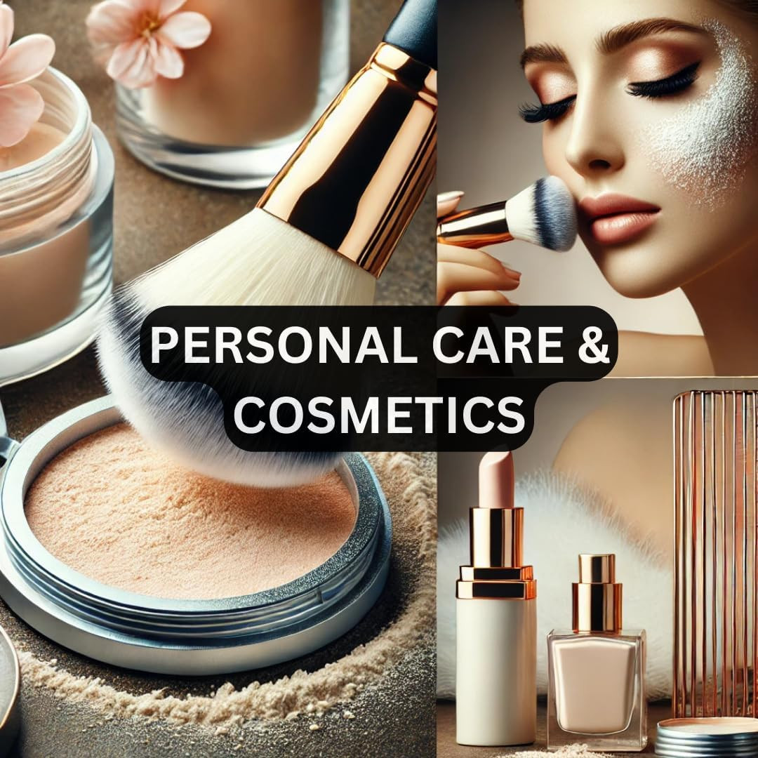 100% Natural Talc Powder for Facial Make-Up, Cosmetic Formulations, and Other In