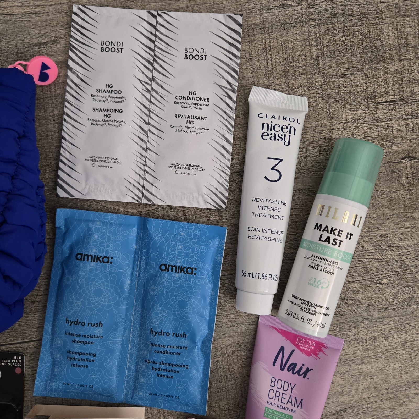 HUGE LOT MAKEUP SKINCARE HAIR CARE VERSACE AMIKA TATCHA ESTEE LAUDER PIXI DIVI