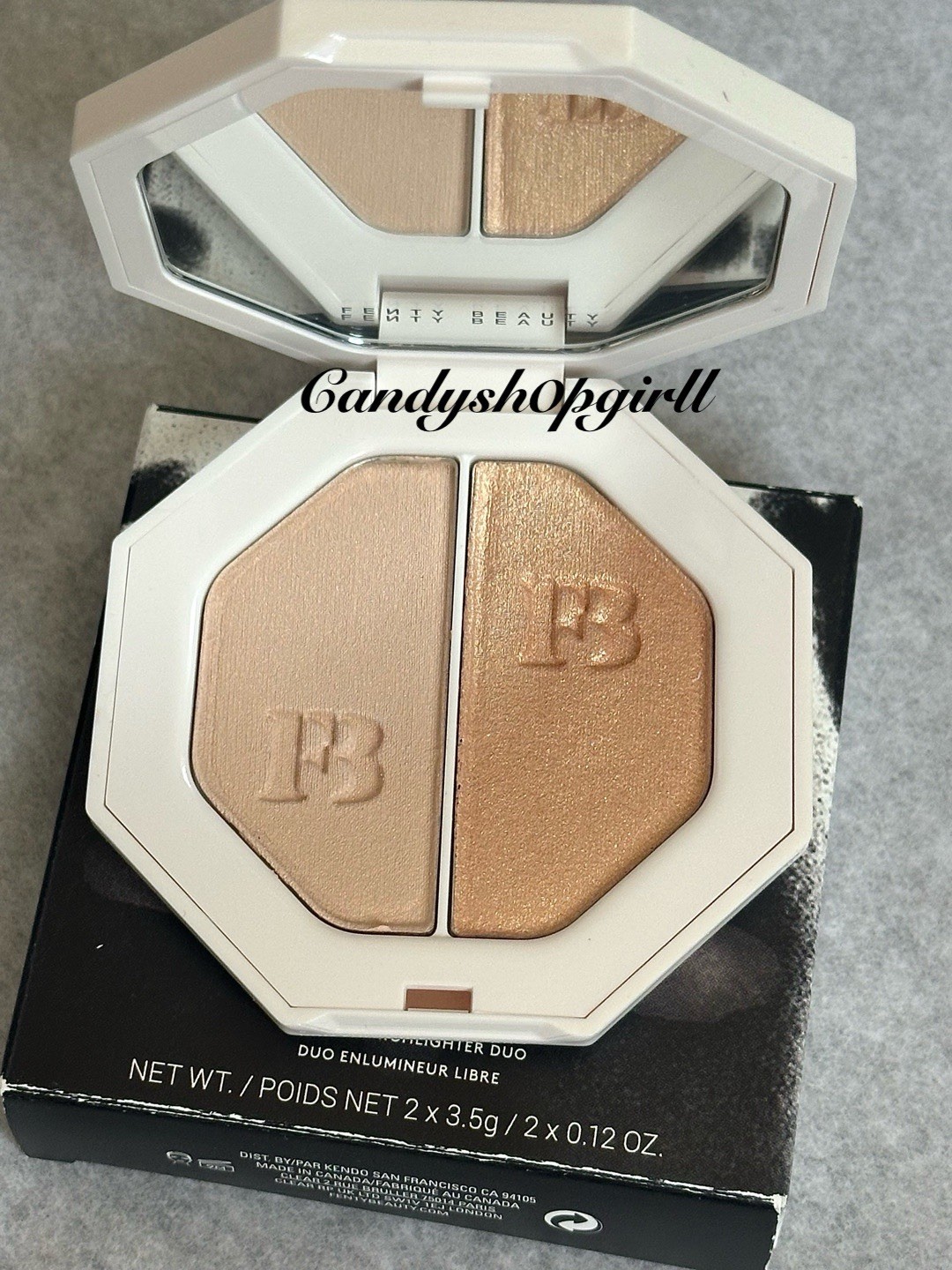 7PC Fenty Beauty Killawatt Highlighter/Stunna Lip Paint/Mascara/Gloss Bomb/Spong