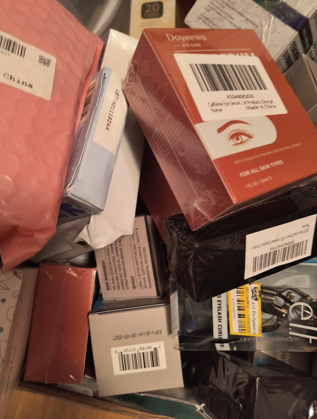 Beauty Skincare Lot 50+ Pieces Face Body Lip Eyes More Variety Box Amazon Brands