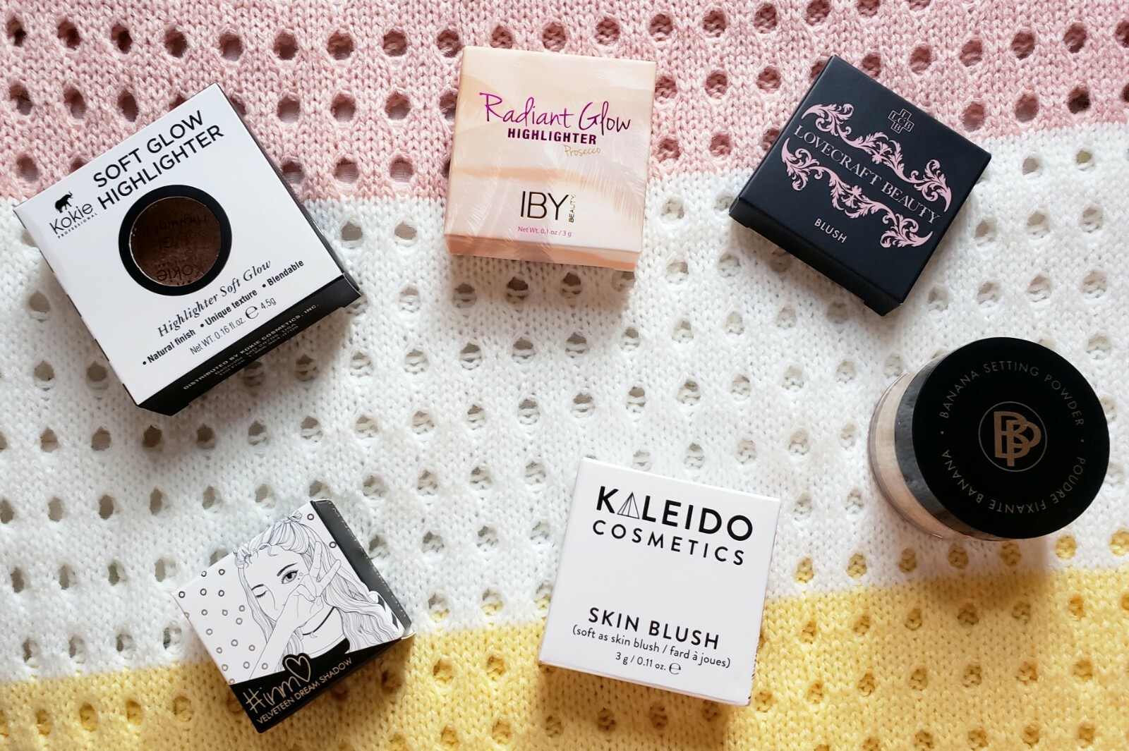 Kokie, KALEIDO, INMO Cosmetics – IBY, Bella Pierre & LOVECRAFT Beauty Bundle