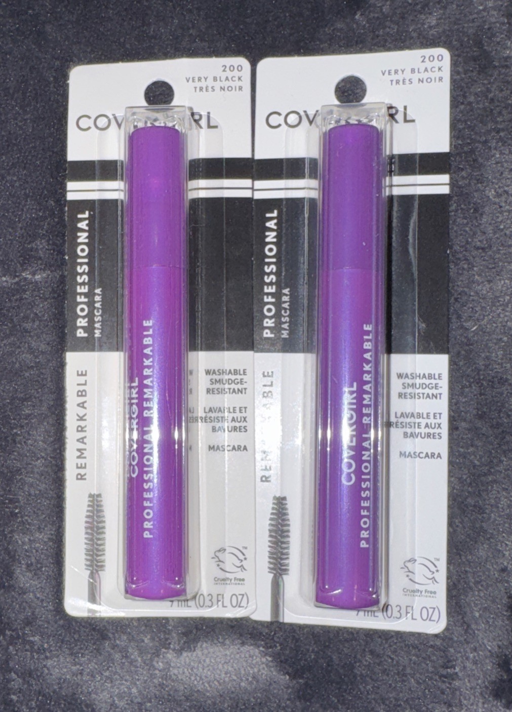Lot of 6 Covergirl Almay, L’Oreal Mascara Liner Lipstick Foundation Makeup & Bag