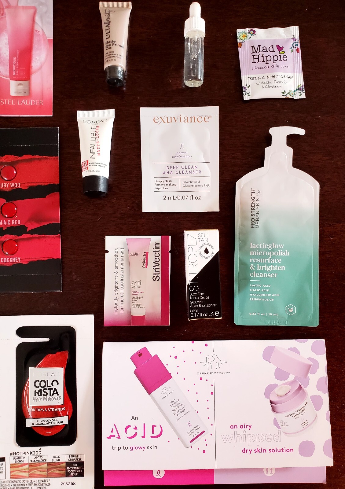 Ultimate Beauty Sample Bag – Skincare, Self-Tanning, and Makeup Samples