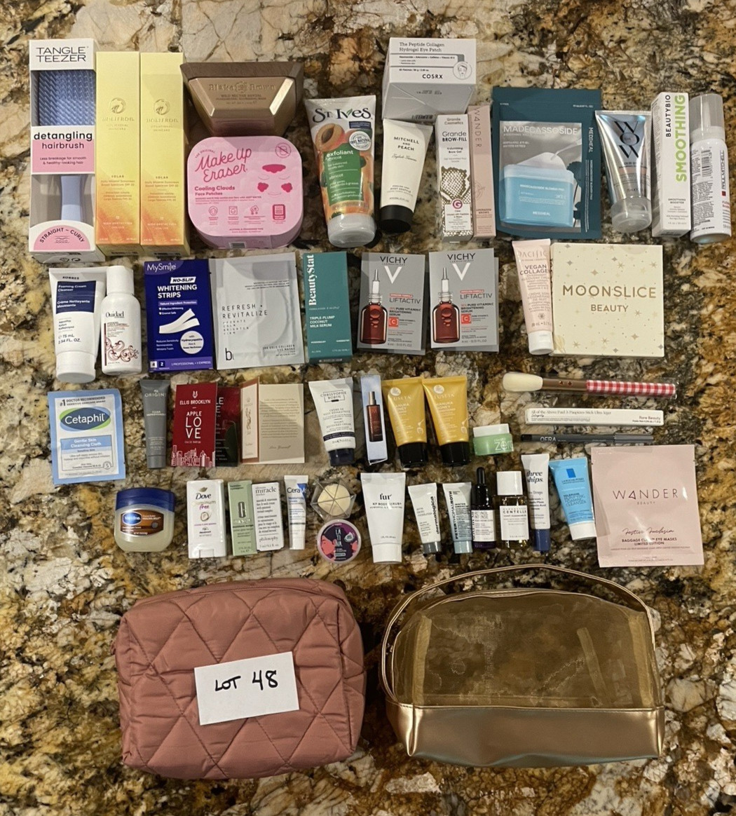 Huge 50+ Beauty Makeup Skincare Lot Full & Deluxe Sample Sz Ulta Sephora Lot 48