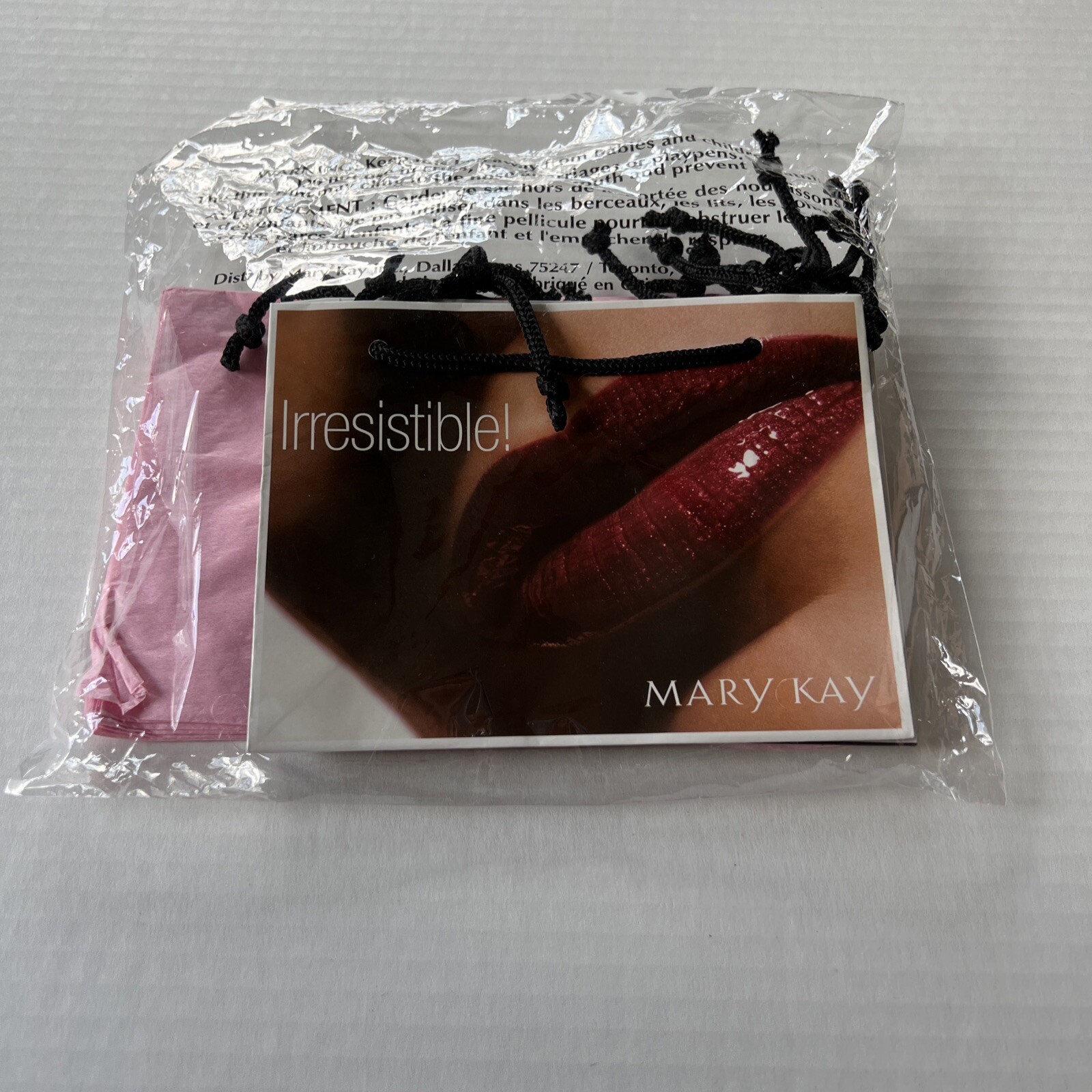 5 Pack Of Mary Kay Sample/Gift Bags-Brand New! And Includes 10Pink Tissue Papers