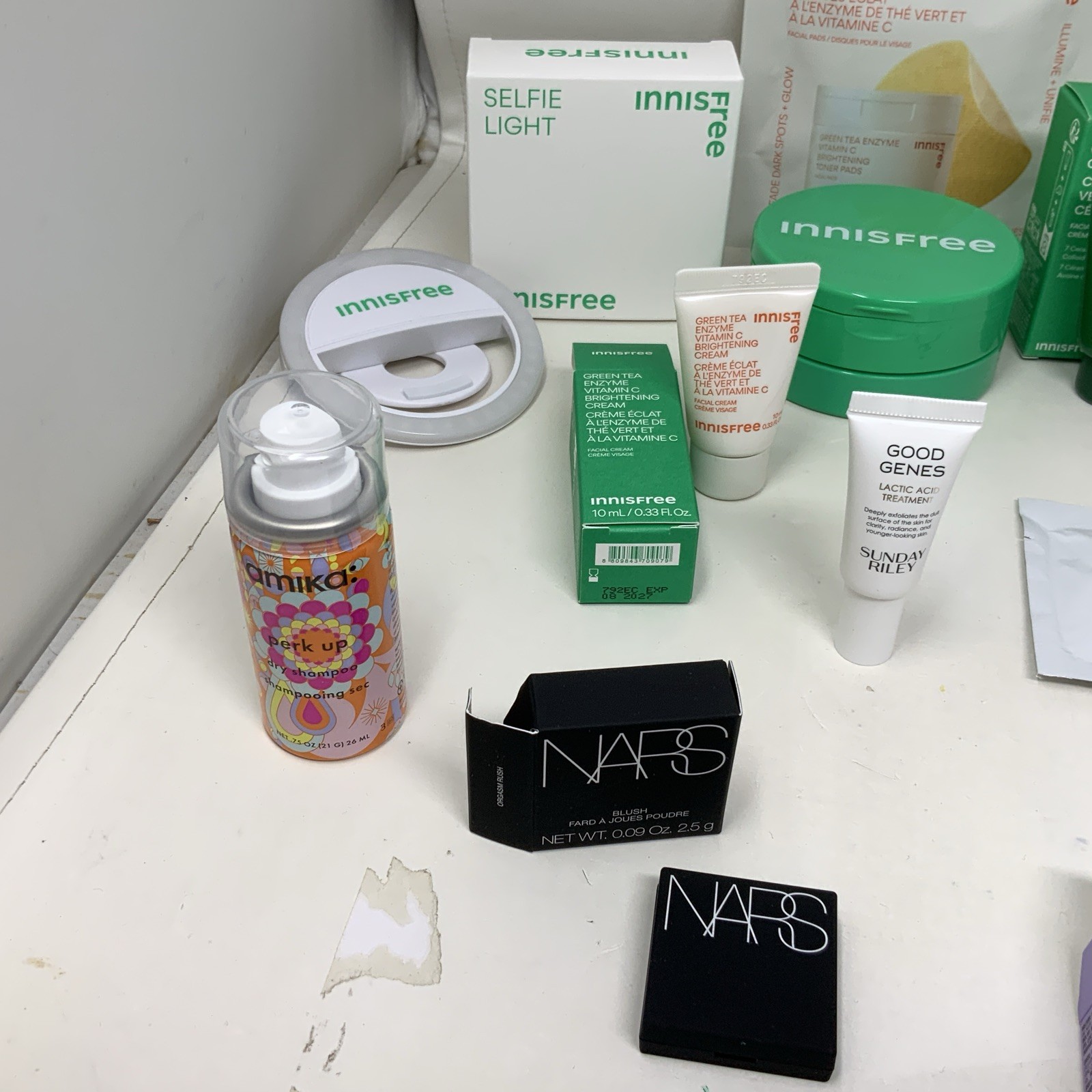 Huge Lot Of 47 Pieces Innisfree & La Mer Of Pieces Full ,travel & Mini Size