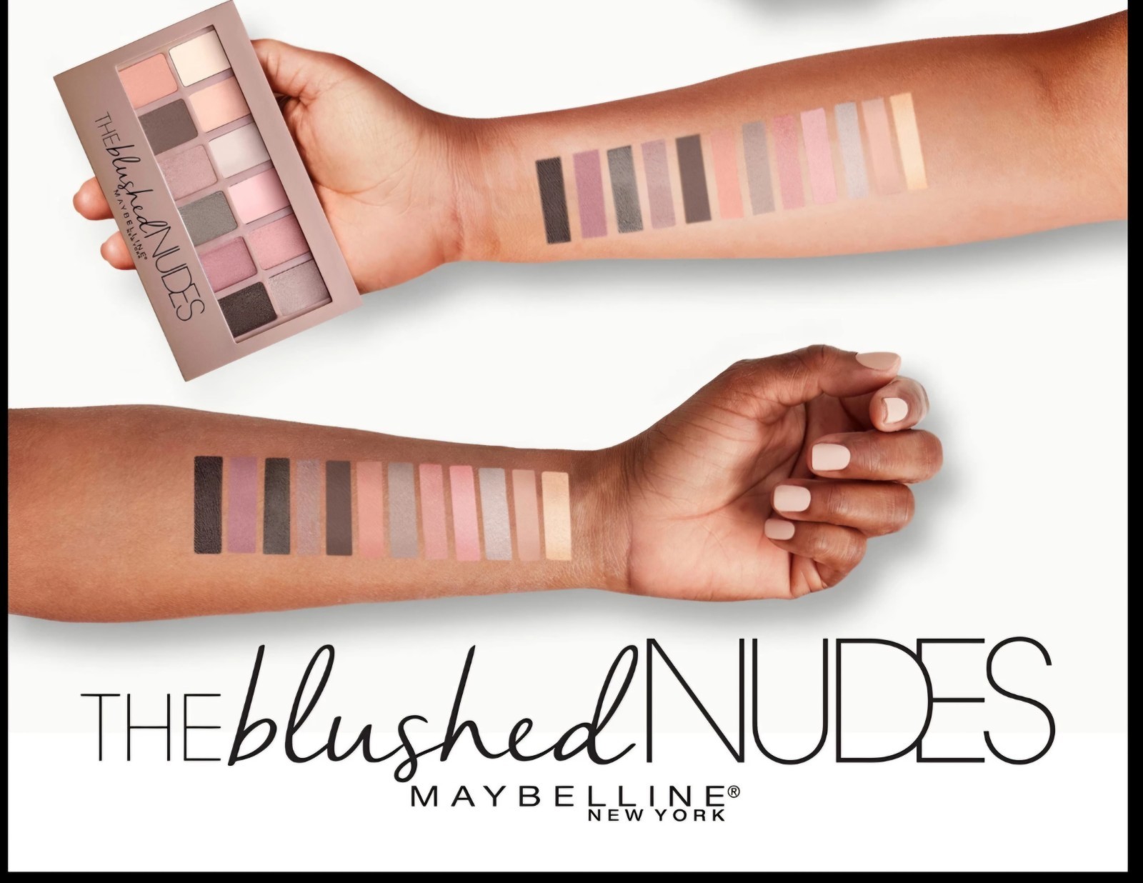 Maybelline Eyeshadow, THE BLUSHED NUDES New Sealed
