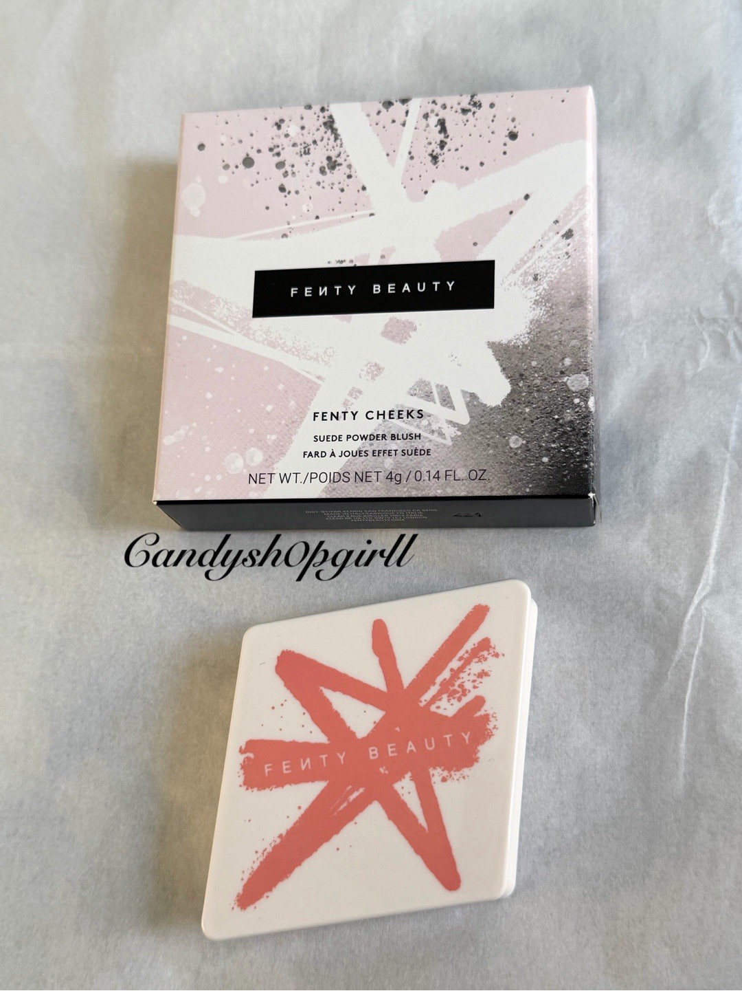 7PC Fenty Beauty Blush/Mascara/Sharpner/Lip Pencil/Gloss Bomb/Lip Oil/Pouch