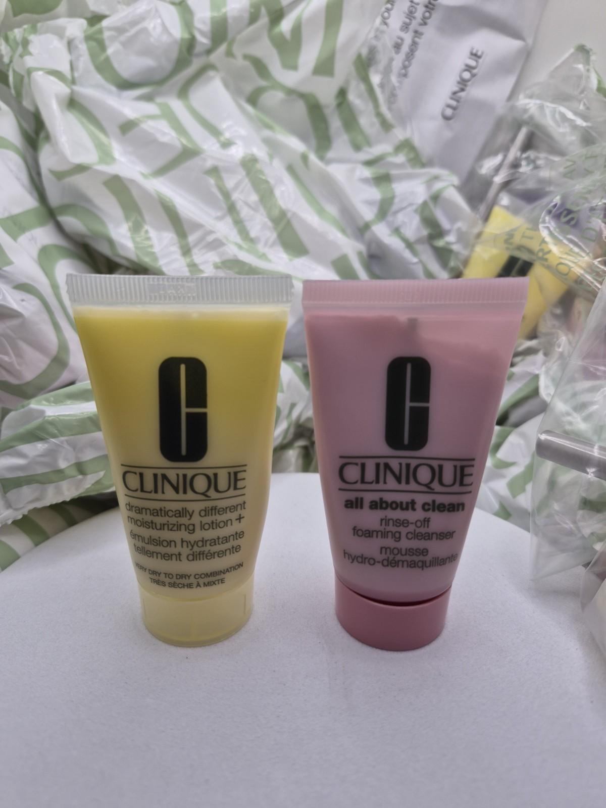 Clinique 7 Pc Makeup & Skincare Bundle Lot x10 New Authentic Travel Size