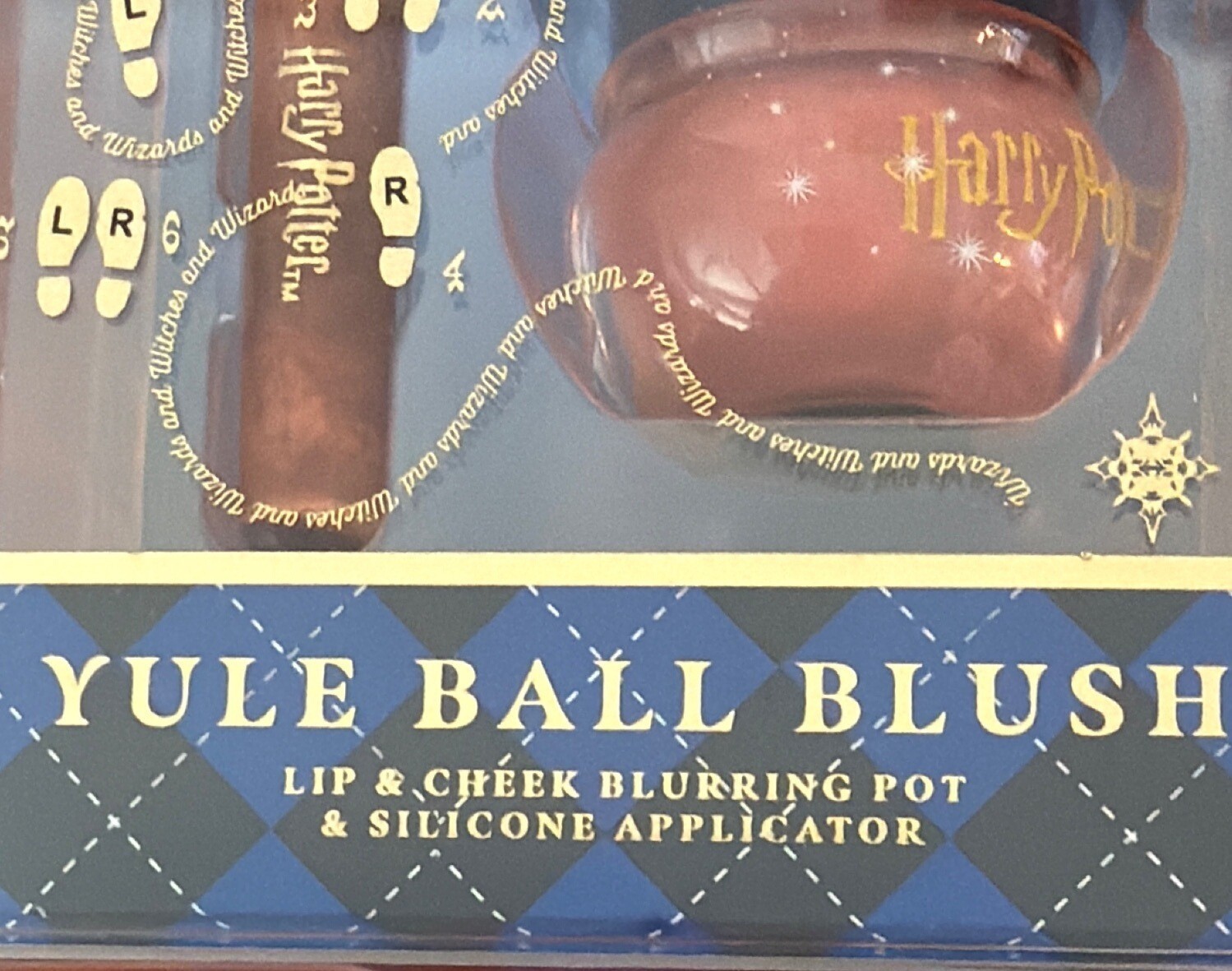 Harry Potter Profusion Yule Ball Blush Lip & Cheek Blurring Pot Applicator New
