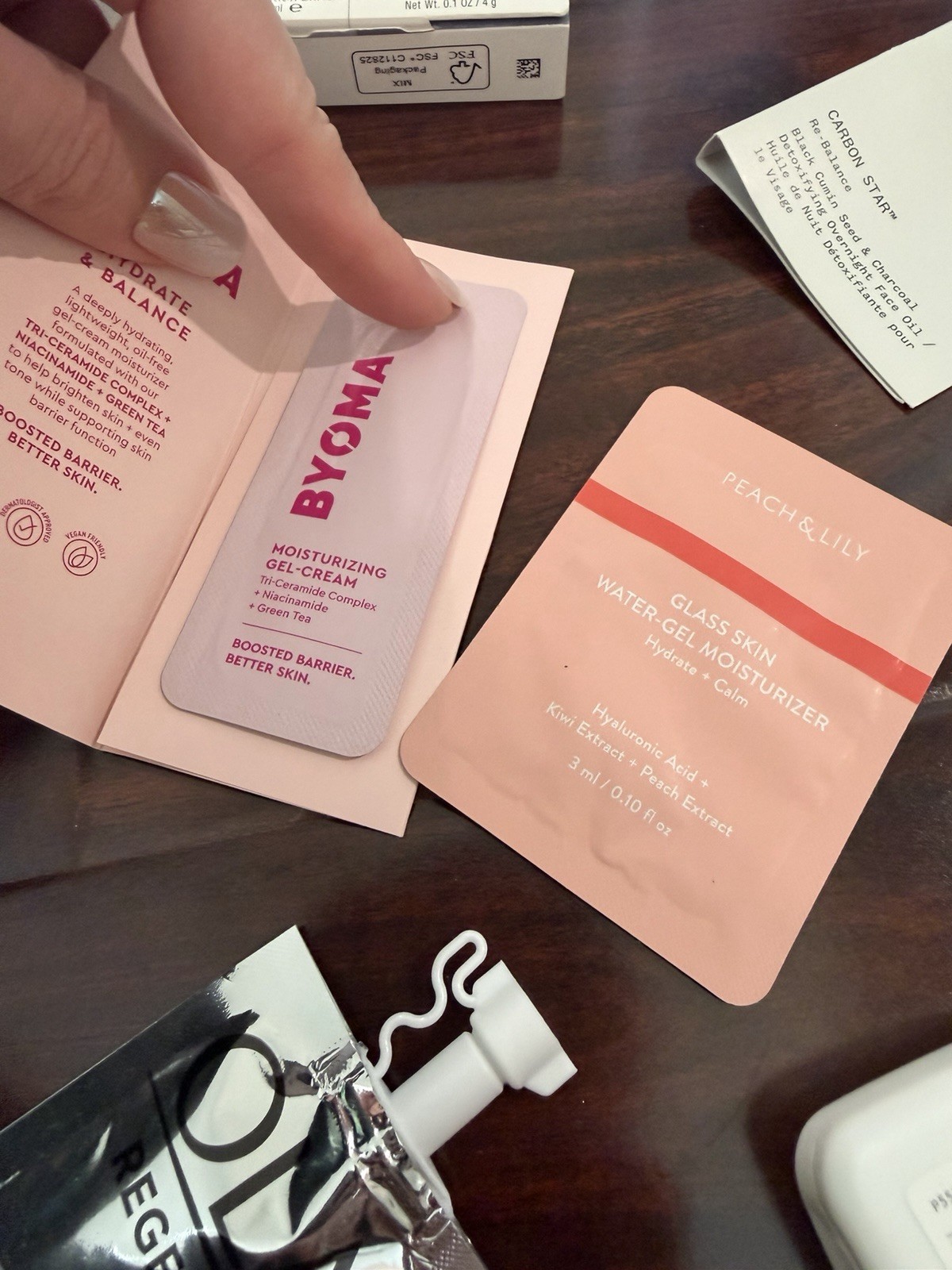 Ulta Face care Bundle new olay peach & lily pai byoma