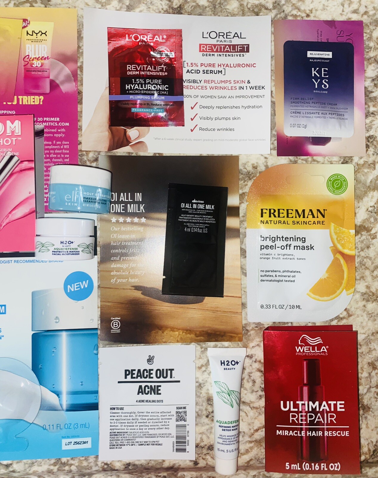 LOT OF 14 BEAUTY MAKEUP SKINCARE HAIRCARE SAMPLES AND MINIS NEW SEALED