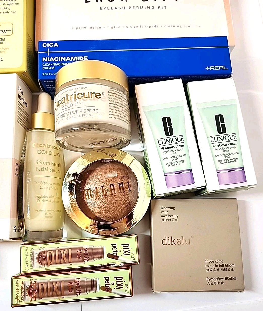 LOT OF 16 NEW Pieces Mixed Makeup Beauty & Korean Skincare Most Full-Size Items