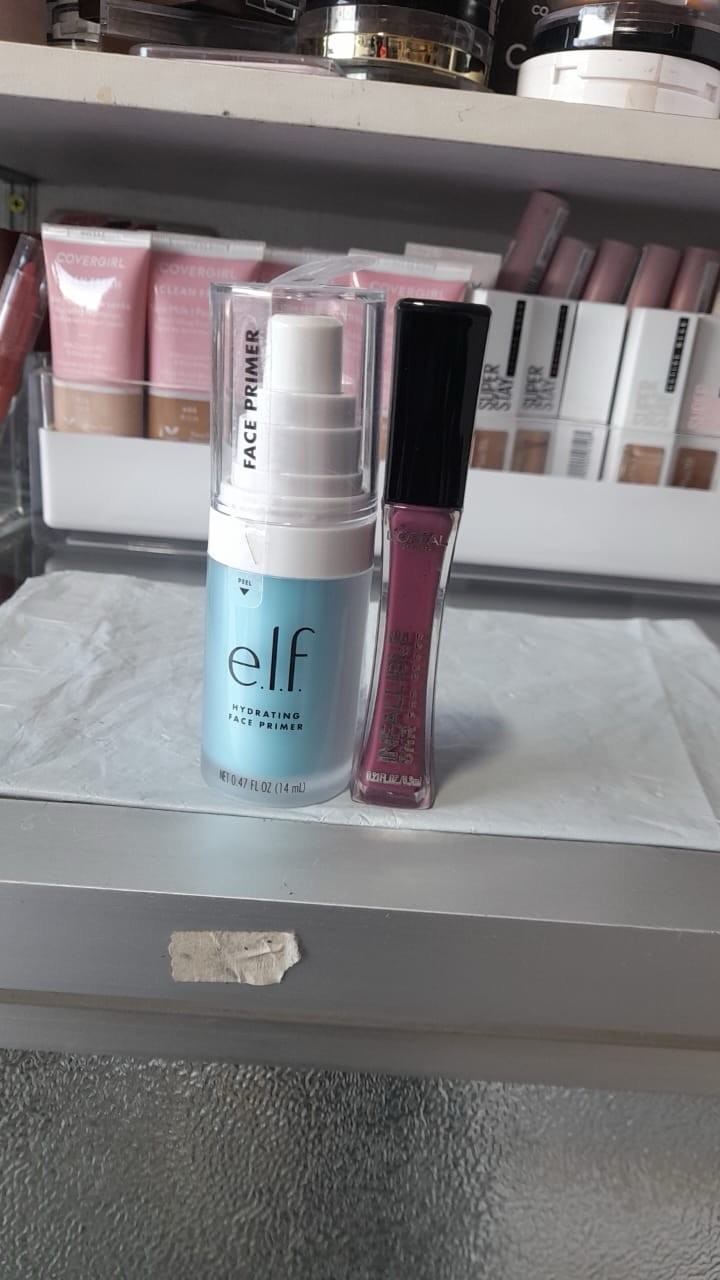 e.l.f. Maybelline L’Oréal Milani Revlon Makeup Lot Face Primer Lip Full Size