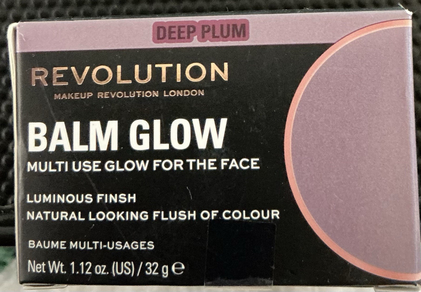 Makeup Revolution Balm Glow in Deep Plum, Multi-Use