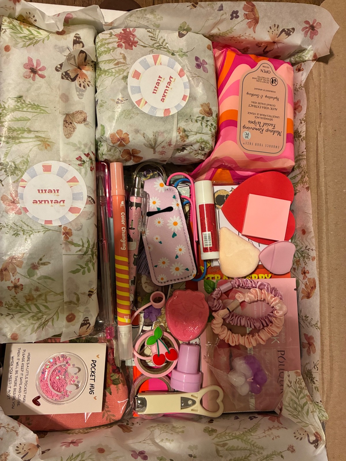 Mystery Scoop Box Stationery & Beauty Accessories Surprise Gift Bag