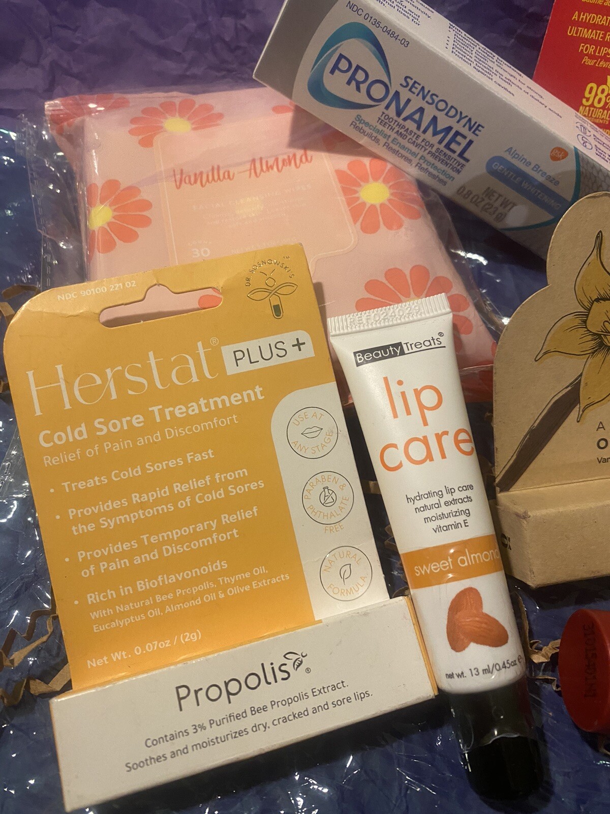 💋Beauty Bundle Lot Makeup Wipes Toner Eucerin Lip Cheek Tint PooPotpuri &More🎀