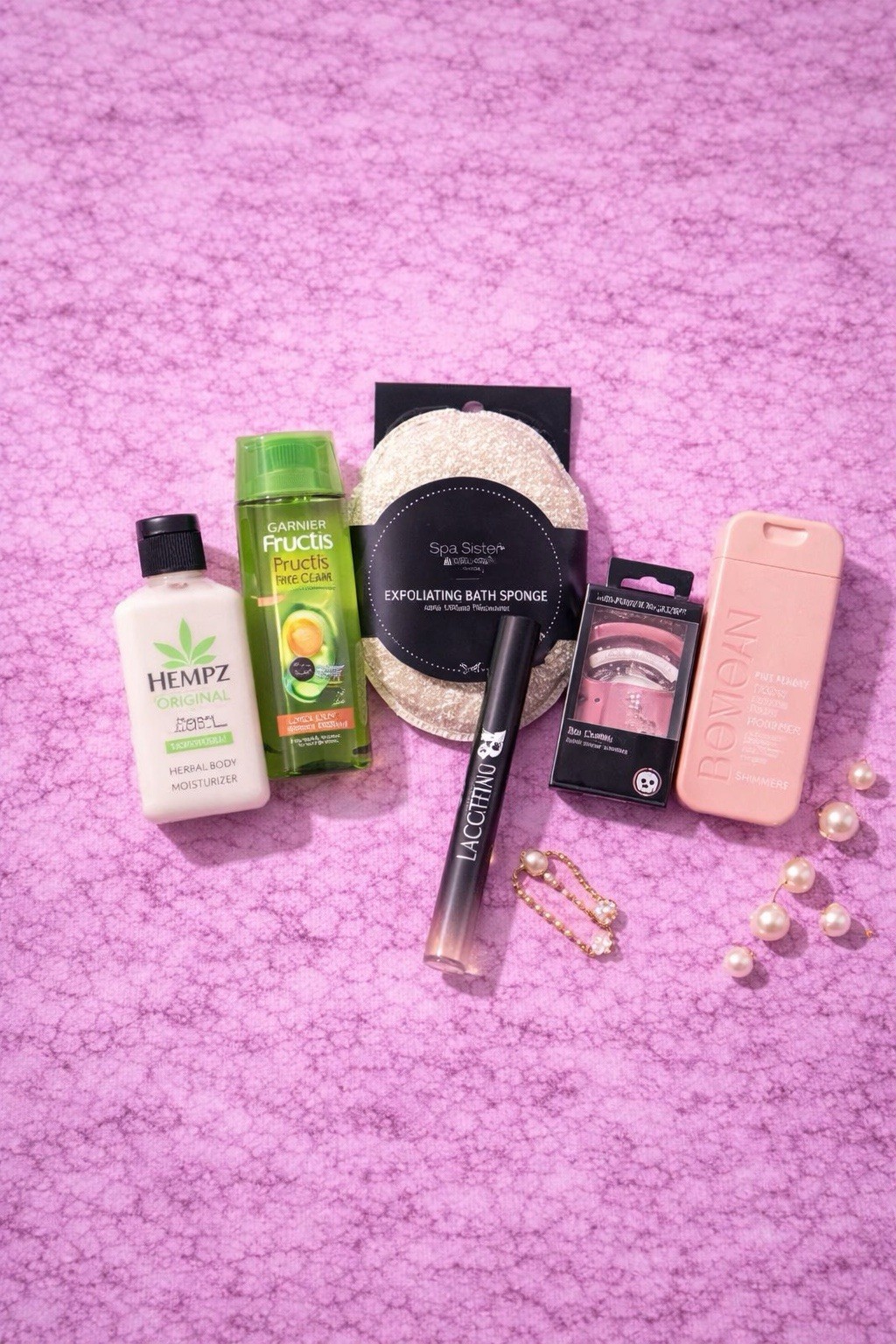 Self Care Spa Gift Set Beauty Bundle Hempz Garnier Makeup Bath Set New