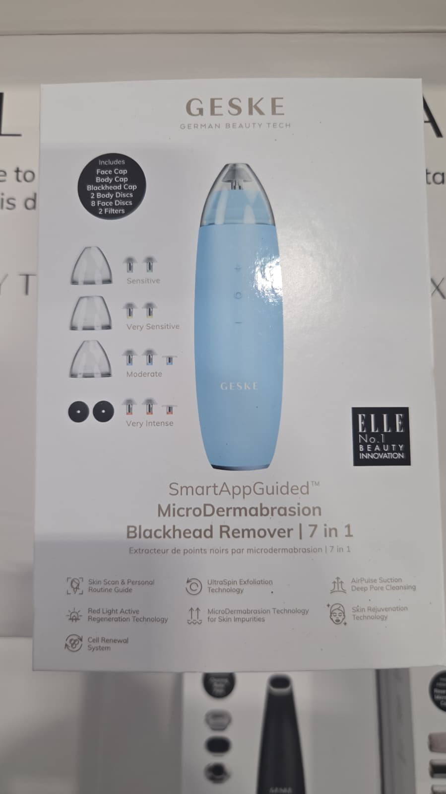 GESKE German Beauty Tech Premium Bundle Box 17+ NEW Sealed Beauty Devices
