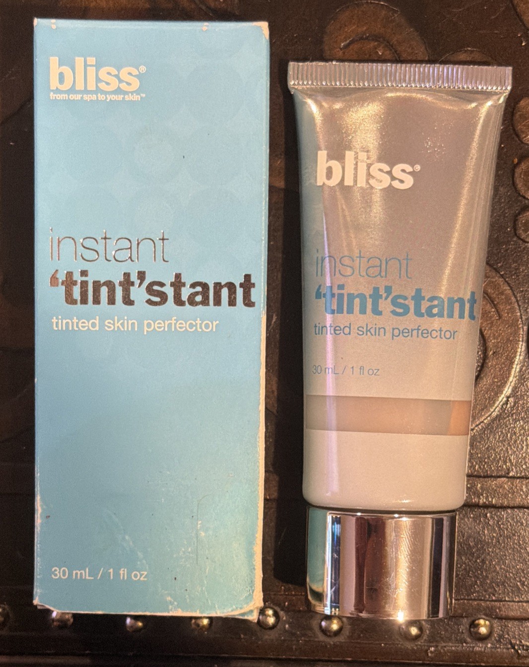 bliss Instant Tintstant Tinted Skin Perfector, Soft Nude, 1.0 Fl. Oz. NEW SEALED