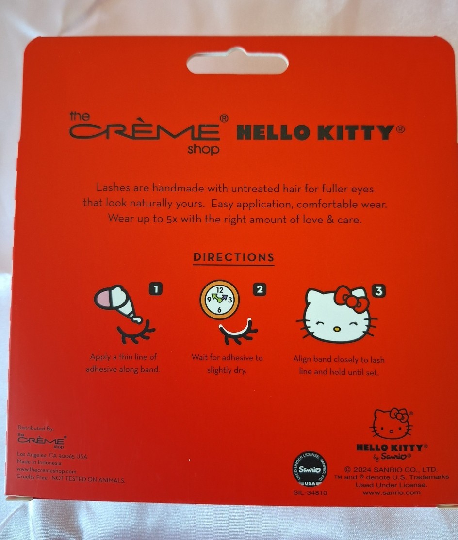 Makeup Bundle Hello Kitty Kevin&Coco Lashes Eyeliner Lip Oil Concealer Mascara +