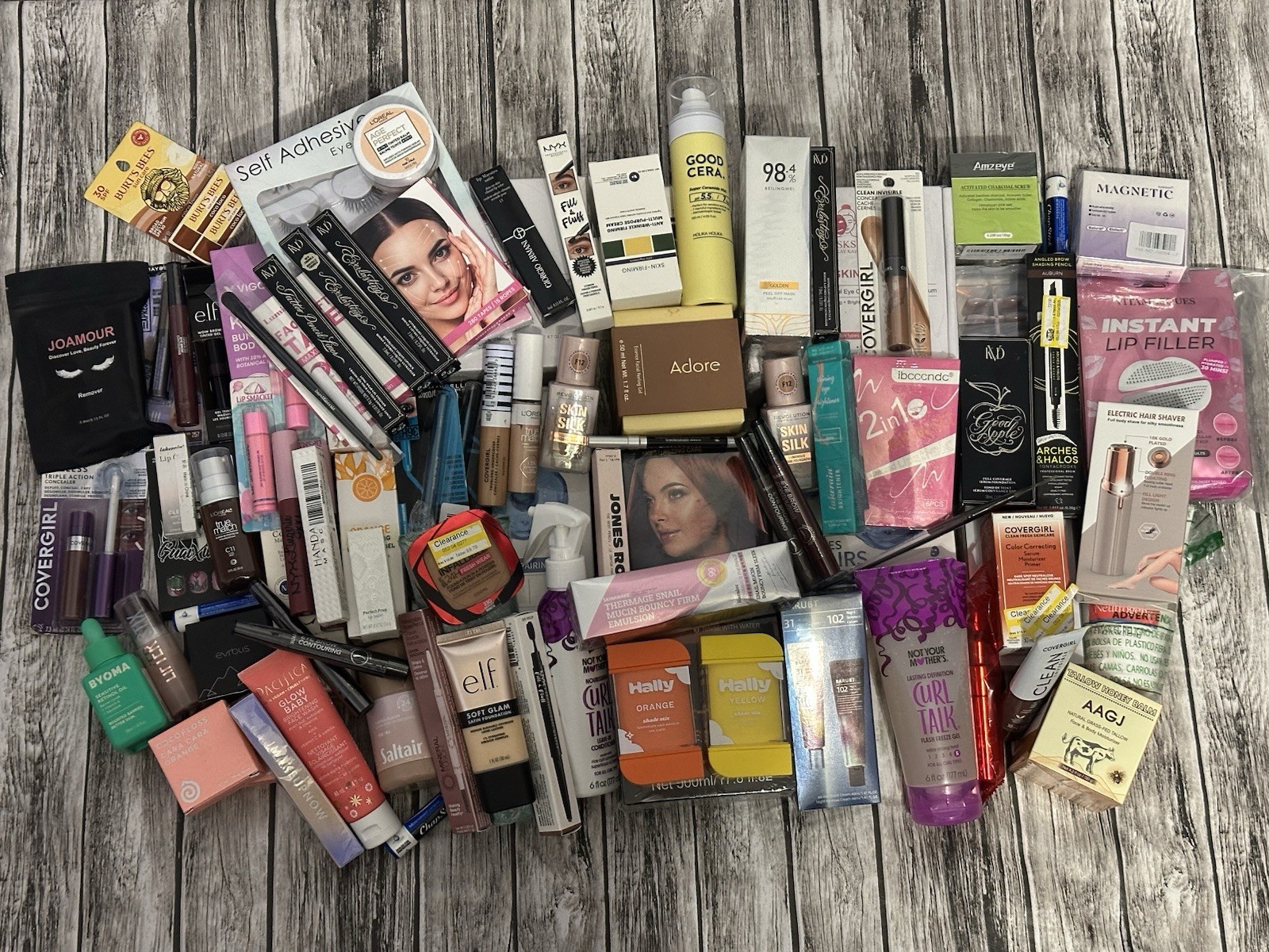 Mixed Lot of Makeup, Skincare, Fragrance, and Health Beauty Products Lot Of 100+