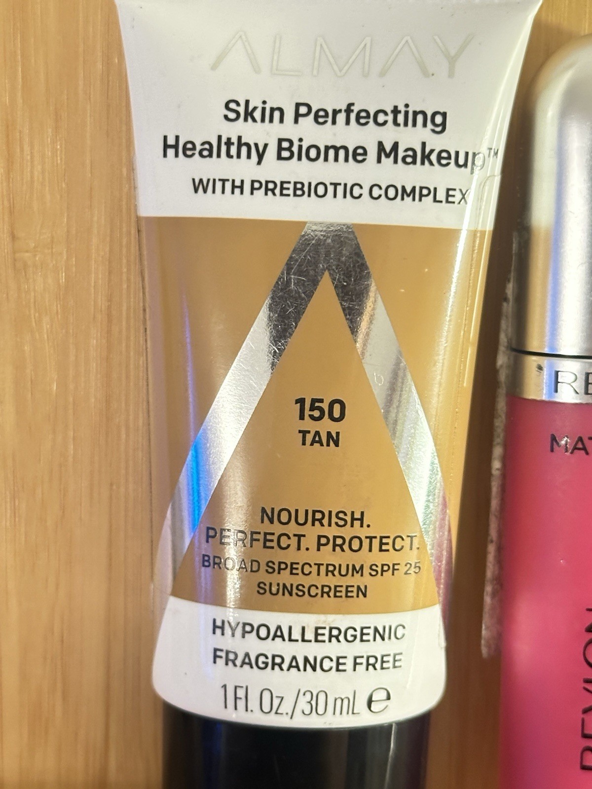 Almay Skin Perfecting 150 Tan SPF 25 & Revlon Ultra HD Matte Lipcolor Lot