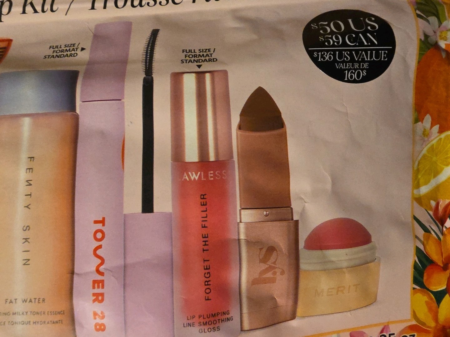Sephora Favorites Clean Me Up Kit All BNIB Authentic 8 Full Size~Travel Size