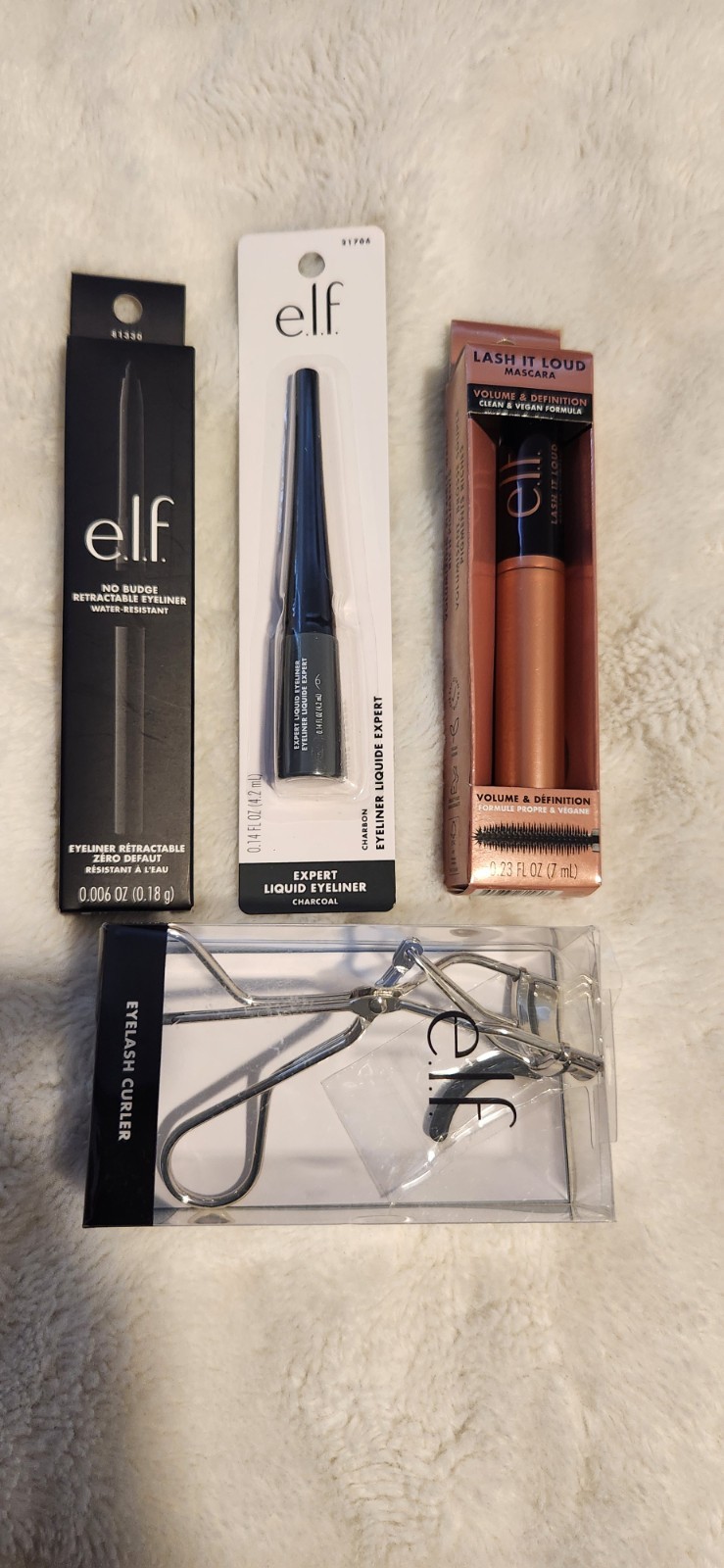 ELF Cosmetics & Laikou Moisturizing Facial Masks- 17pc Lot (Full Size)