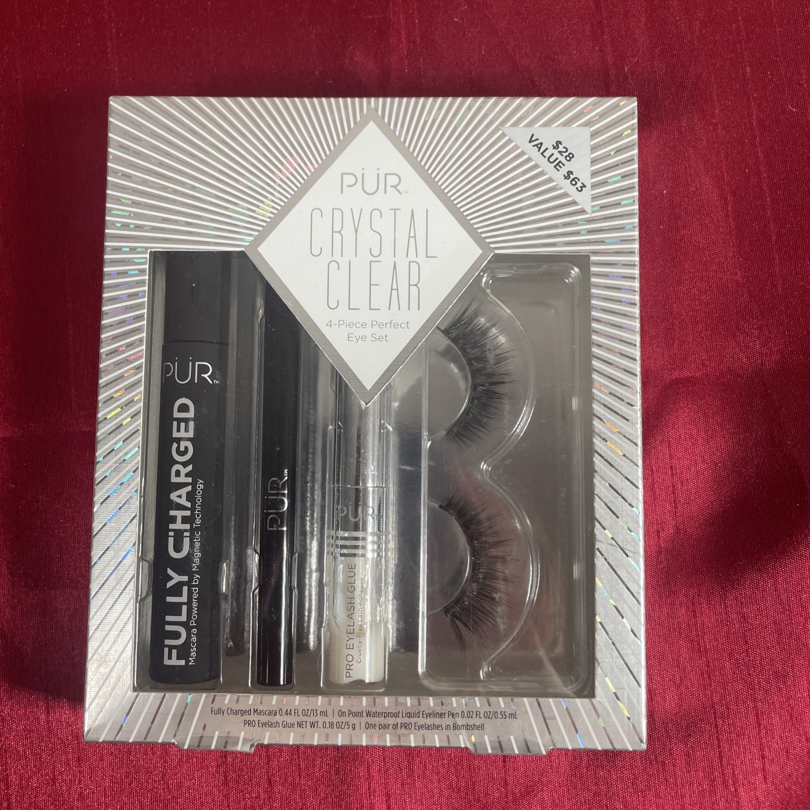 PUR CRYSTAL CLEAR 4- PIECE PERFECT EYE SET B0944