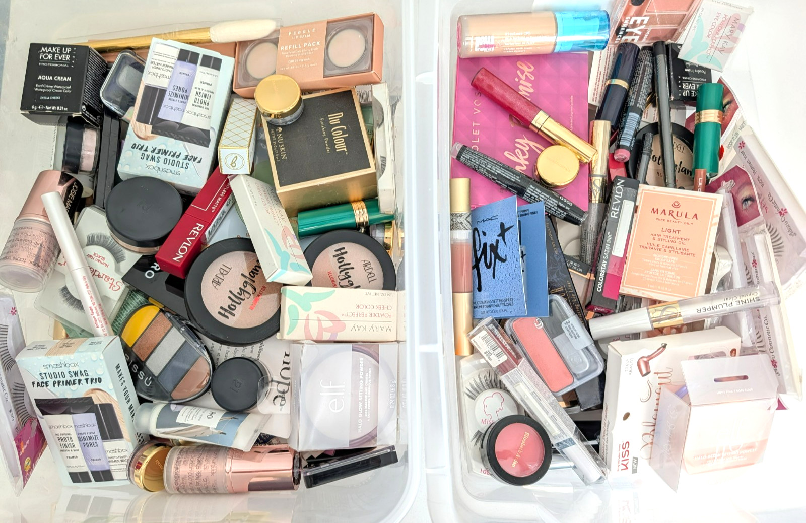Mixed Beauty Makeup Cosmetics Lot 50 Pieces MYSTERY Full Size & Travel