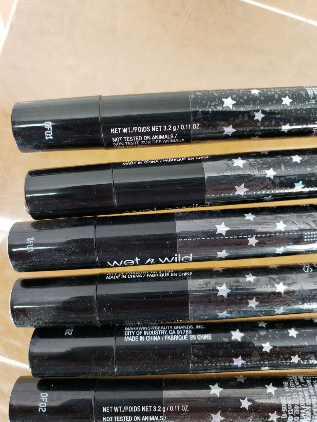 Wet N Wild Fantasy Makers Cream Makeup Sticks Set Of 6 Red White Green 3.2g Each