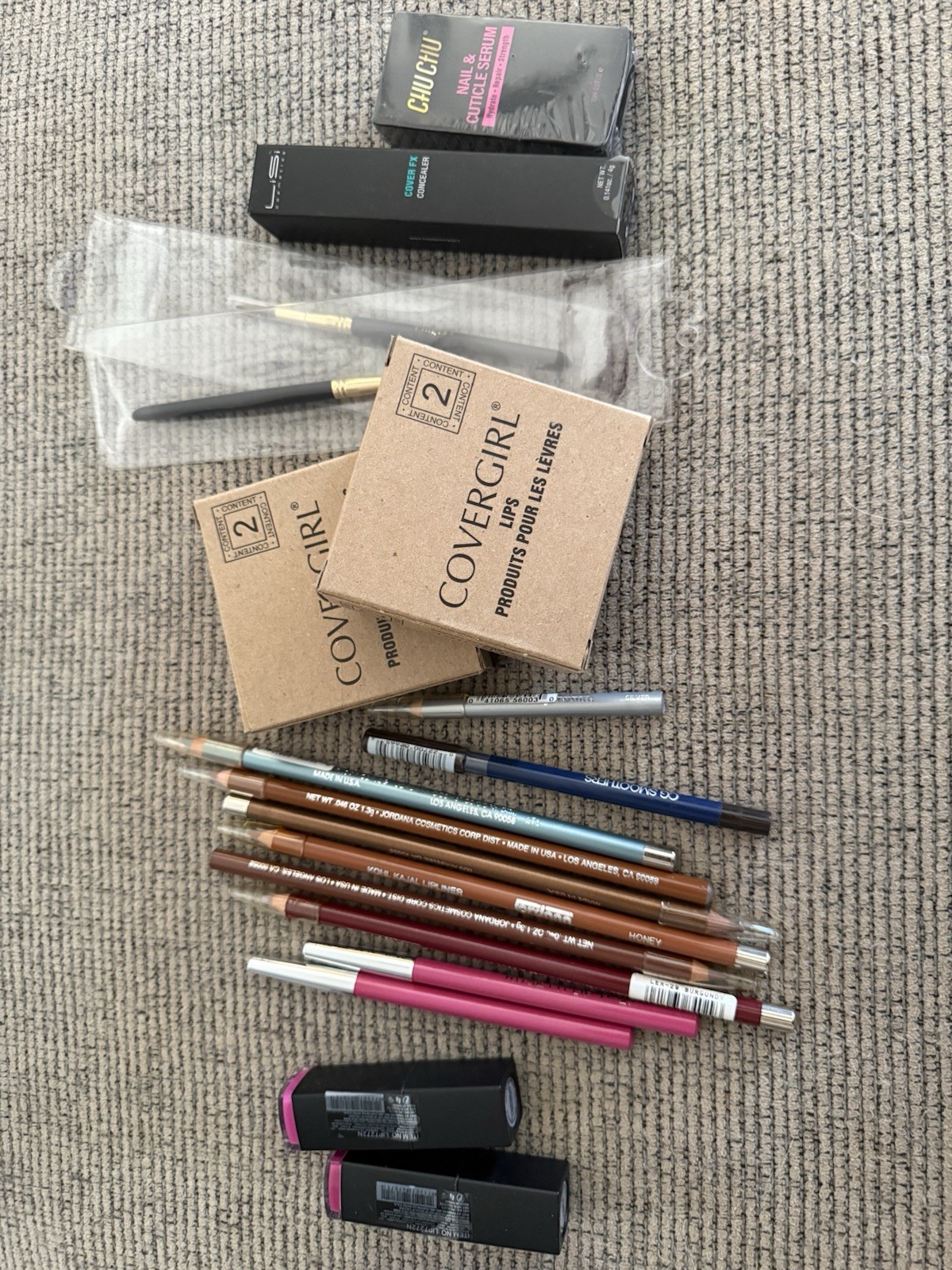 NEW Makeup/ Beauty Cosmetics Bundle Lot Revlon, Maybelline, Etc. Makeup Bulk Buy