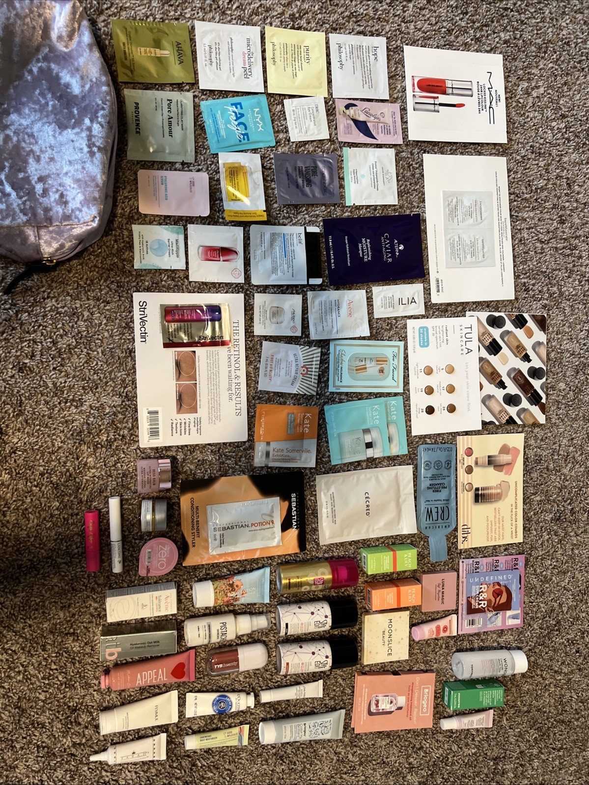 Huge Lot Of Ulta Samples – Name brands Over 60 Items