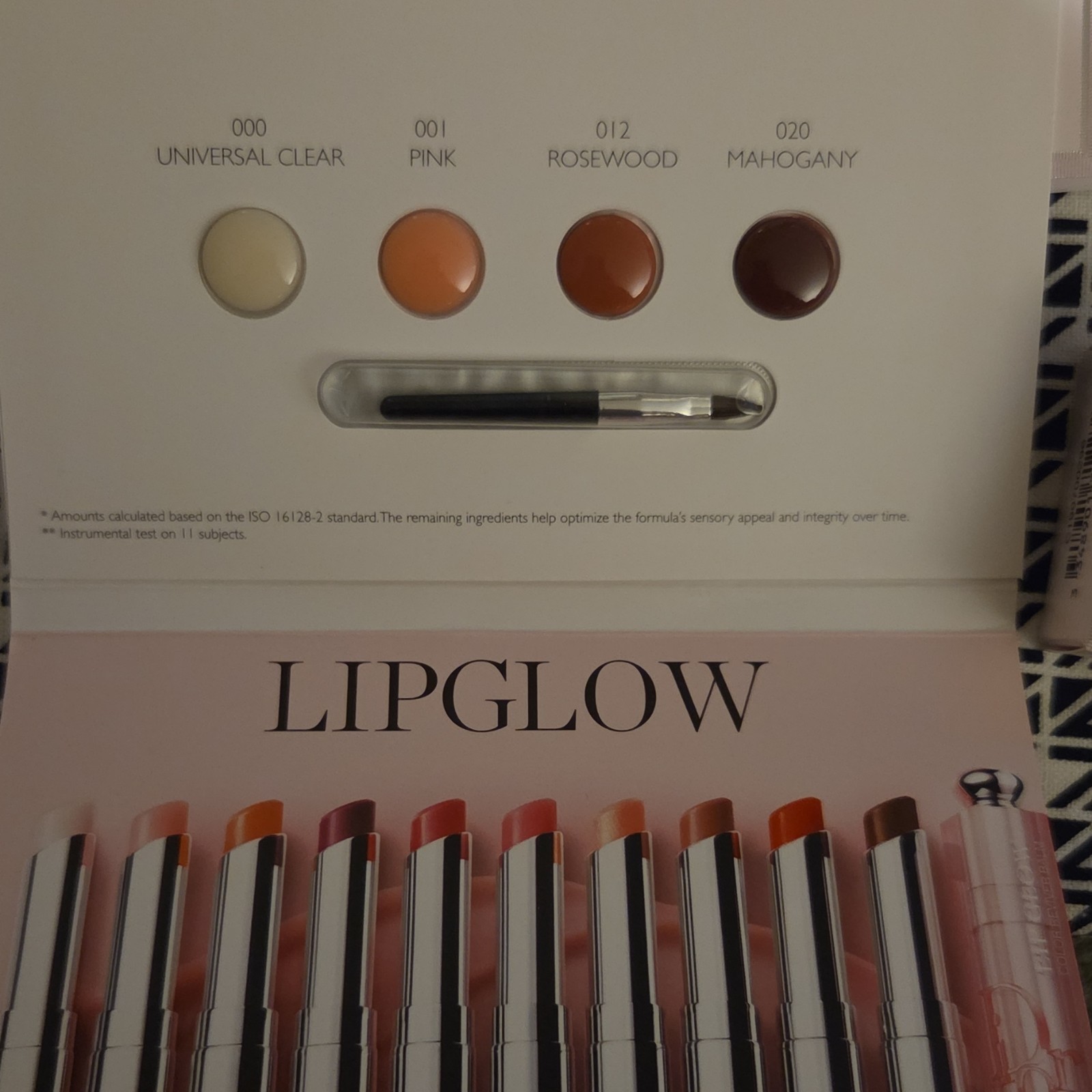 Dior Miss Dior J’adore Lip Glow Sample Size Alcohol-Free Fragrance Lot