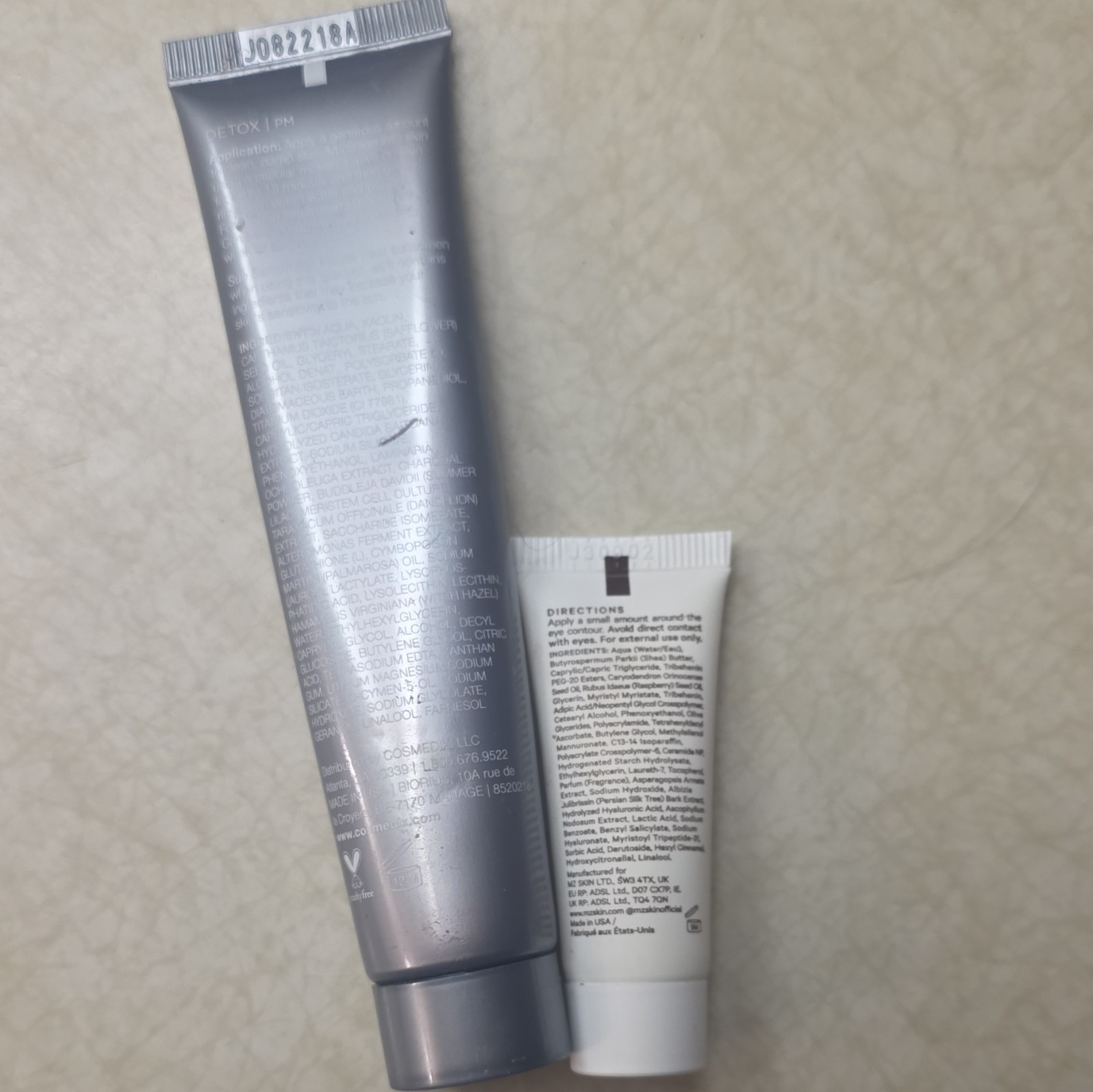 Assorted Travel/Sample Beauty Lot: Sachajuan, Briogeo, COSMEDIX, MZ Skin