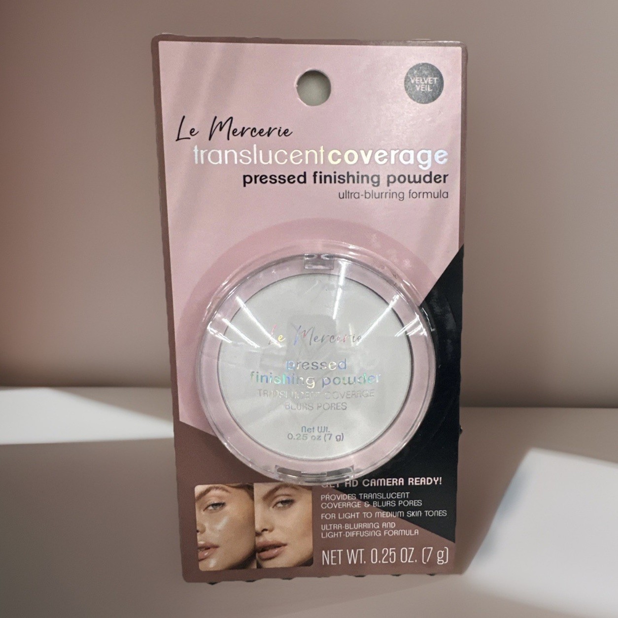 2x Le Mercerie Translucent Pressed Finishing Powder Velvet Veil