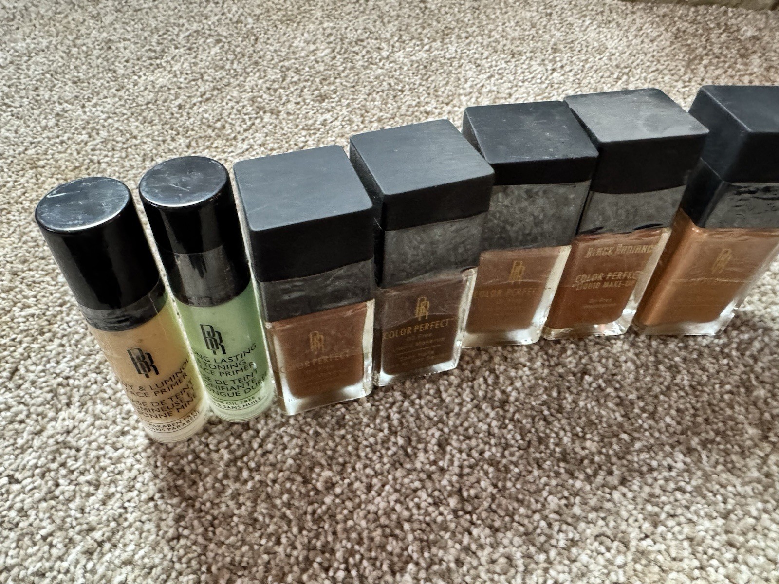 ( 60Piece Lot ) Cosmetics Makeup Black Radiance Eye Lipstick Foundation Powder