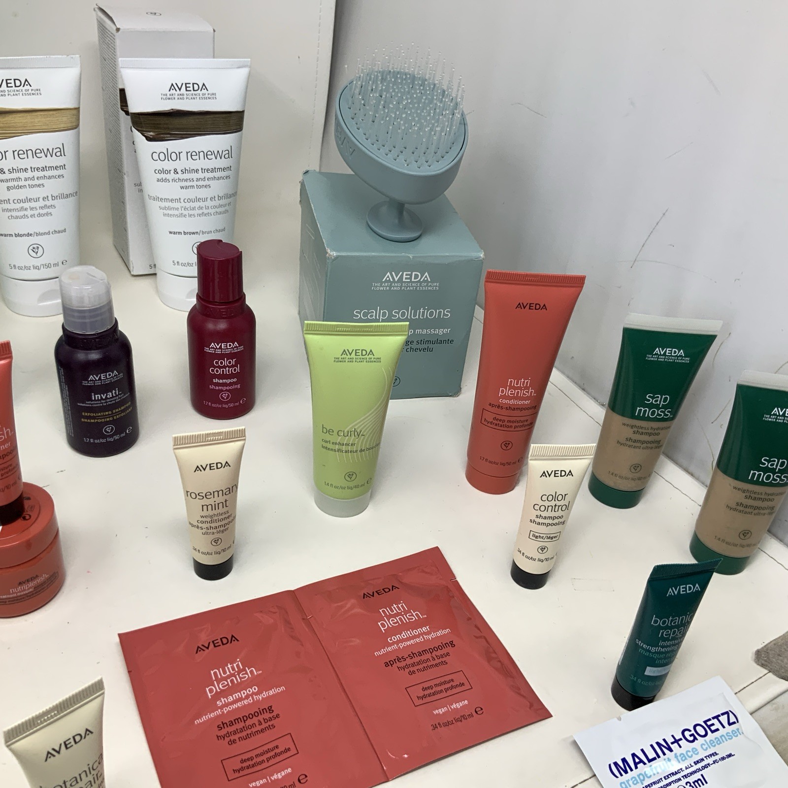 Huge Lot Of 41 Pieces Aveda Full, Travel And Sample Size